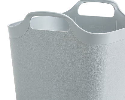 Flexi-Square 15L Graduated Tub Cool Grey