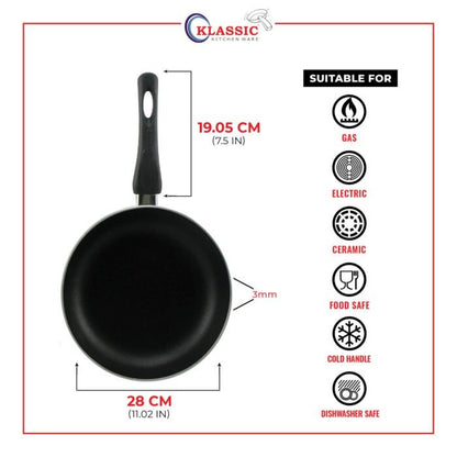 Poêle à frire ronde KLASSIC 28 cm antiadhésive