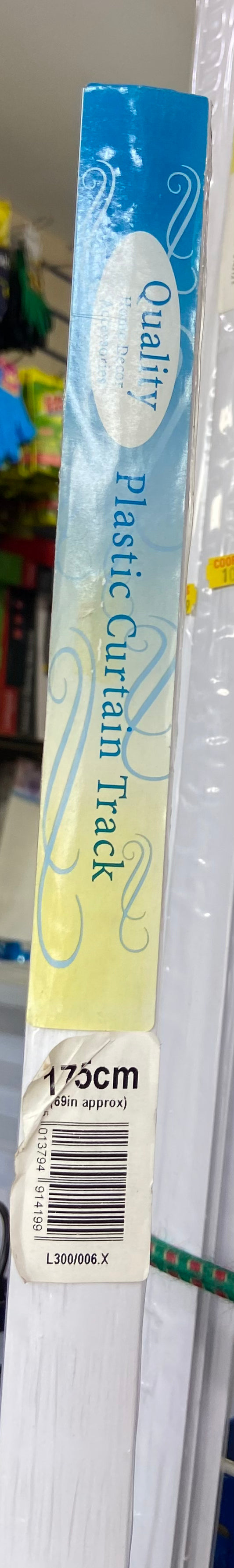 PLASTIC CURTAIN TRACK 175cm