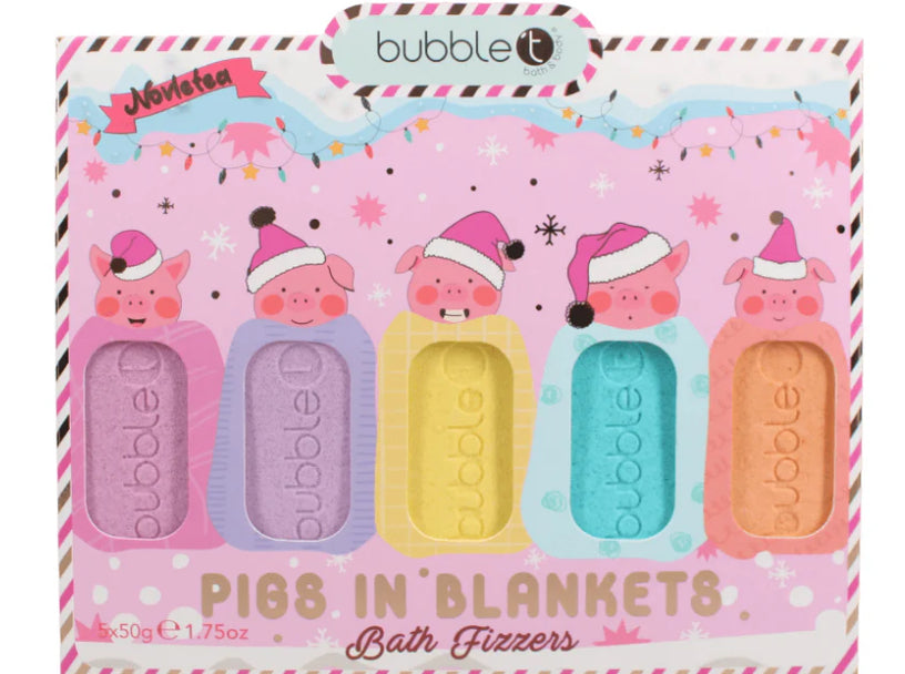 Bubble T Noveltea Pigs In Blankets Bath Fizzers