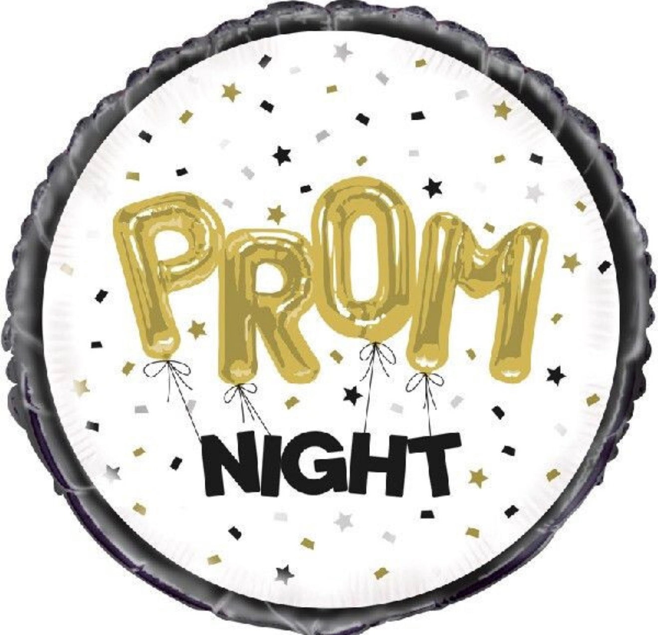 BALLON DE NUIT DE PROM EN ALUMINIUM DE 18 PO