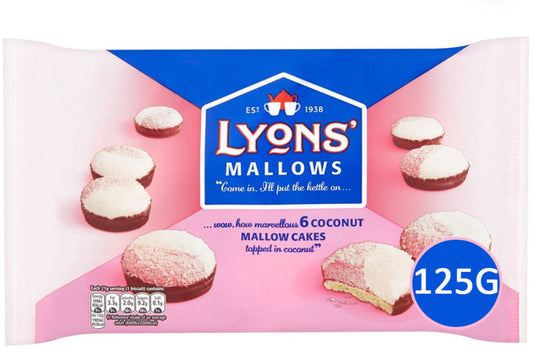 Lyons’ Coconut Mallow Cakes 125g