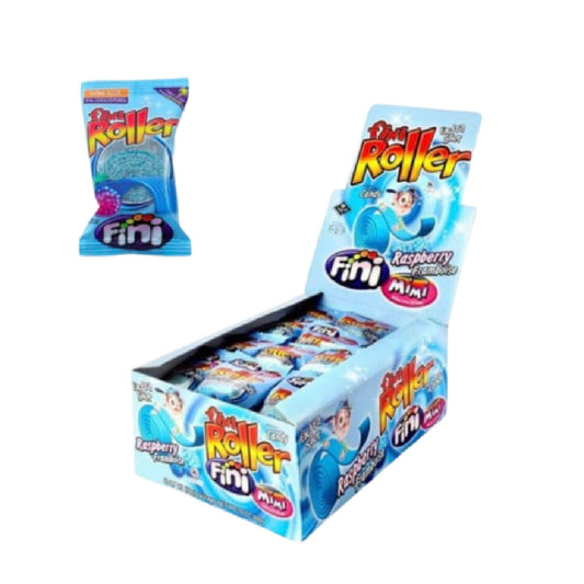Fini Fizzy Blue Raspberry Rollers 20g