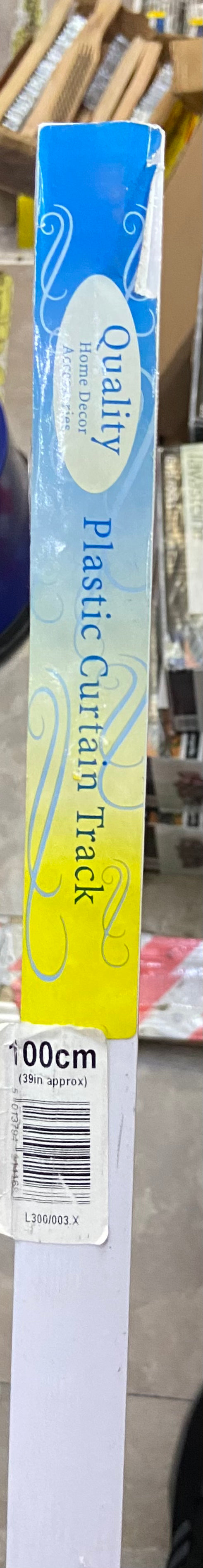 PLASTIC CURTAIN TRACK 100cm