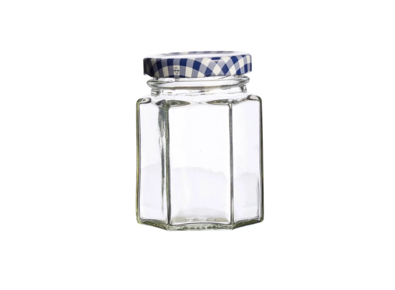 BOCAL À CONFITURE AVEC COUVERCLE TORSADÉ 280ml