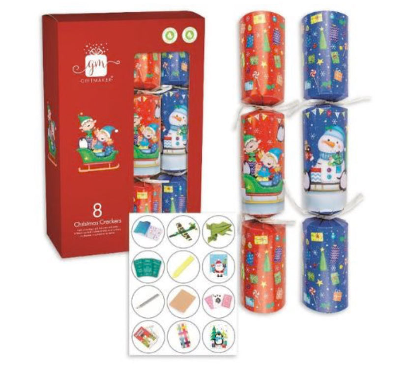 CHRISTMAS NOVELTY CHARACTERS CRACKERS