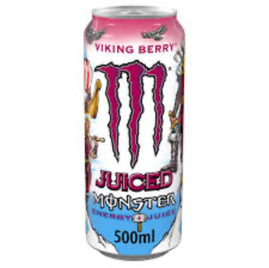 Monster Energy Drink Viking Berry 500ml PM £1.85 Can