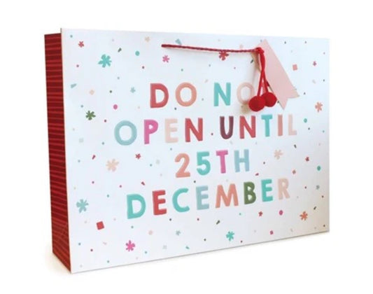 POCHETTE CADEAU NOËL NE PAS OUVRIR PAYSAGE
