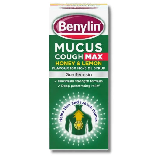 BENYLIN TOUX GRASSE MAX MIEL & CITRON SIROP 150ML - soulagement de la congestion