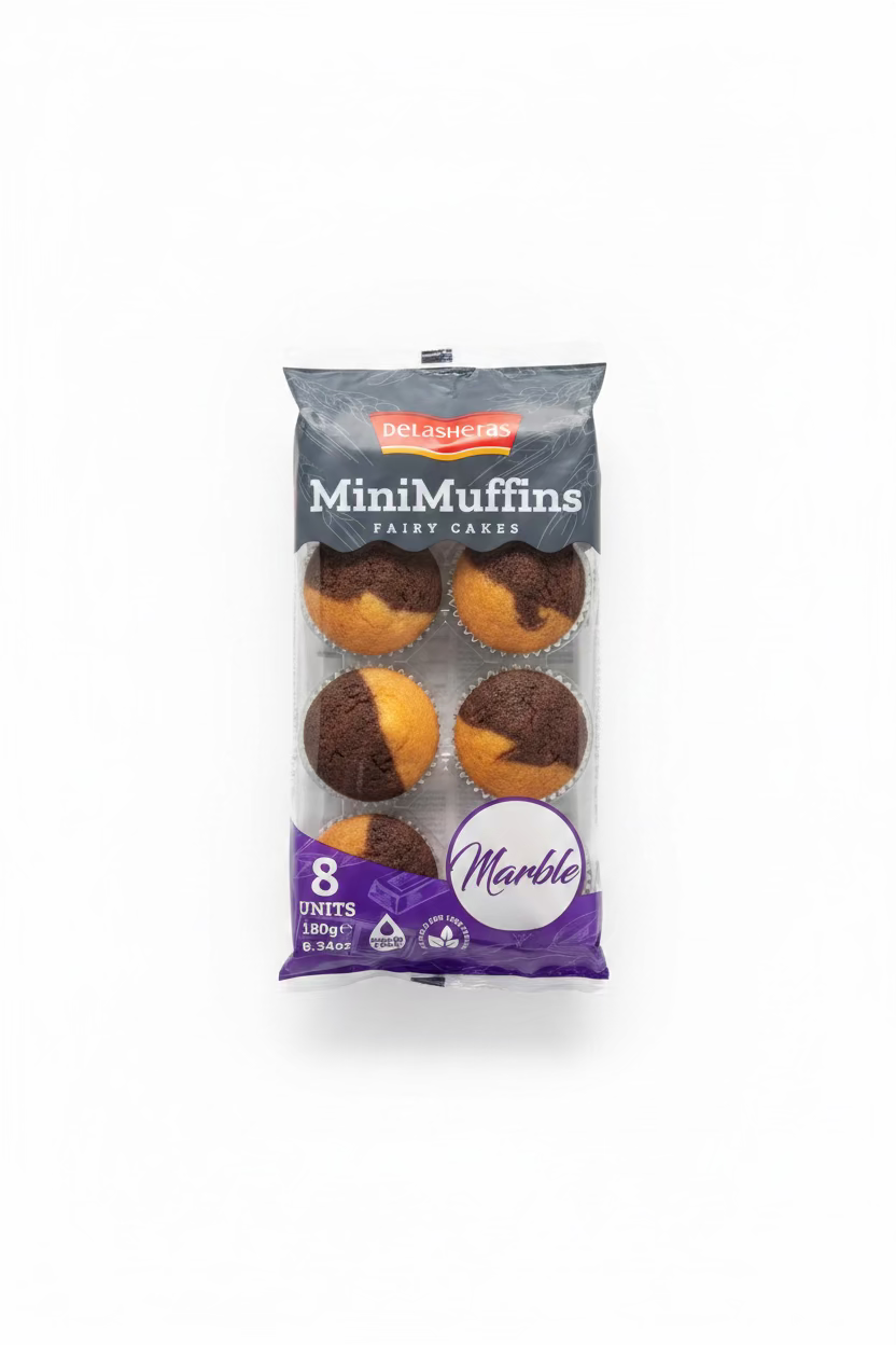 MINI MUFFINS FAIRY CAKES 180g