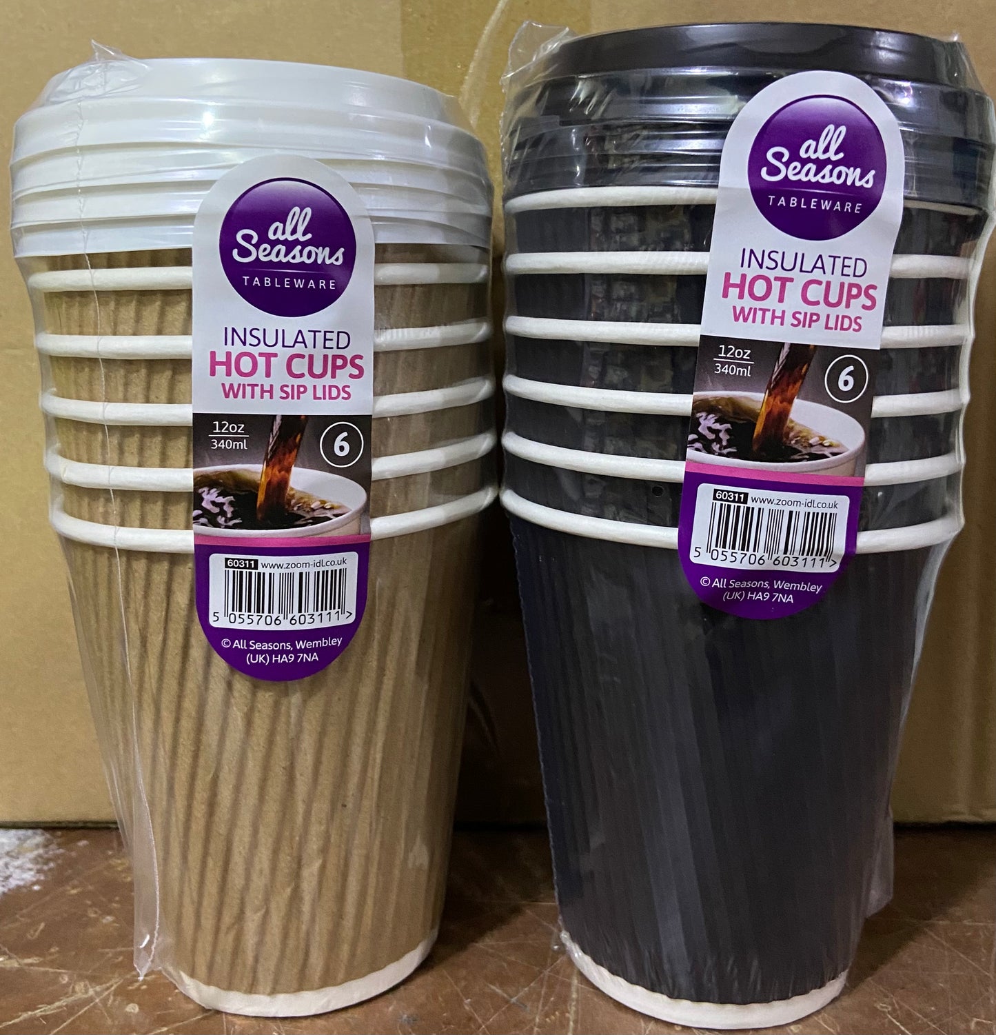 AS 6pk Insulated Hot Cups with
