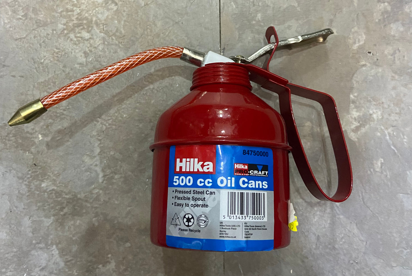 Bidons d'huile HILKA 500 cc