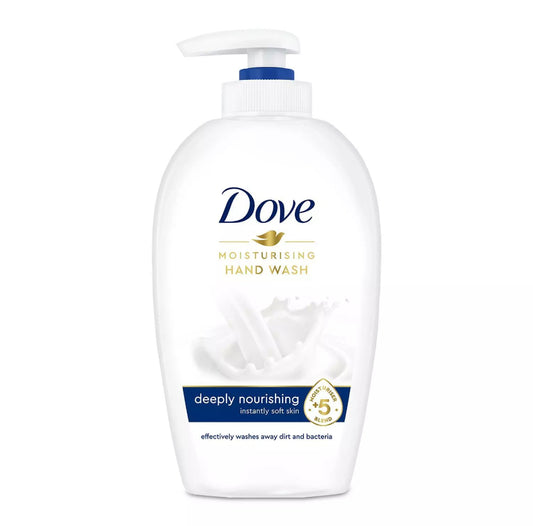 Dove Moisturising Hand Wash, Deeply Nourishing Instantly Soft Skin, 250ml