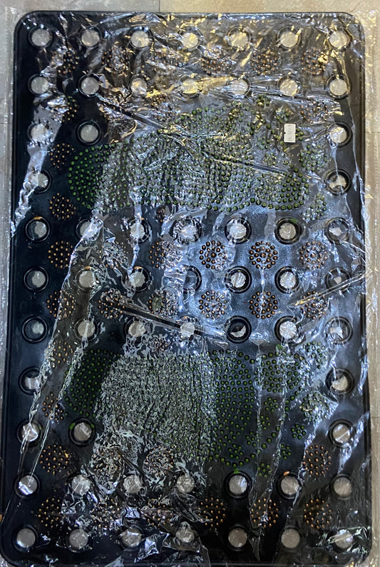 RUBBER DOORMAT HOLES 60x40cm