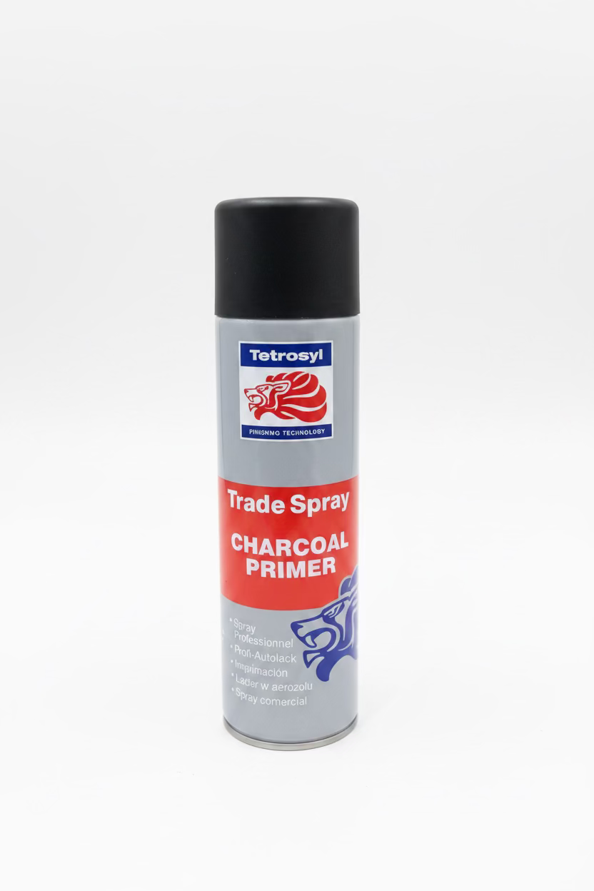TETROSYL TRADE SPRAY CHARCOAL PRIMER 500ml