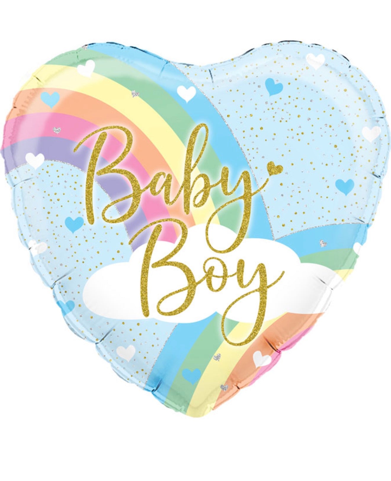 18in BABY BOY FOIL BALLOON
