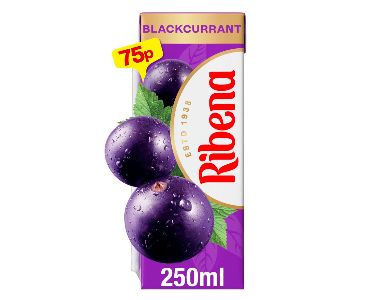 RIBENA BLACKCURRANT 250ml