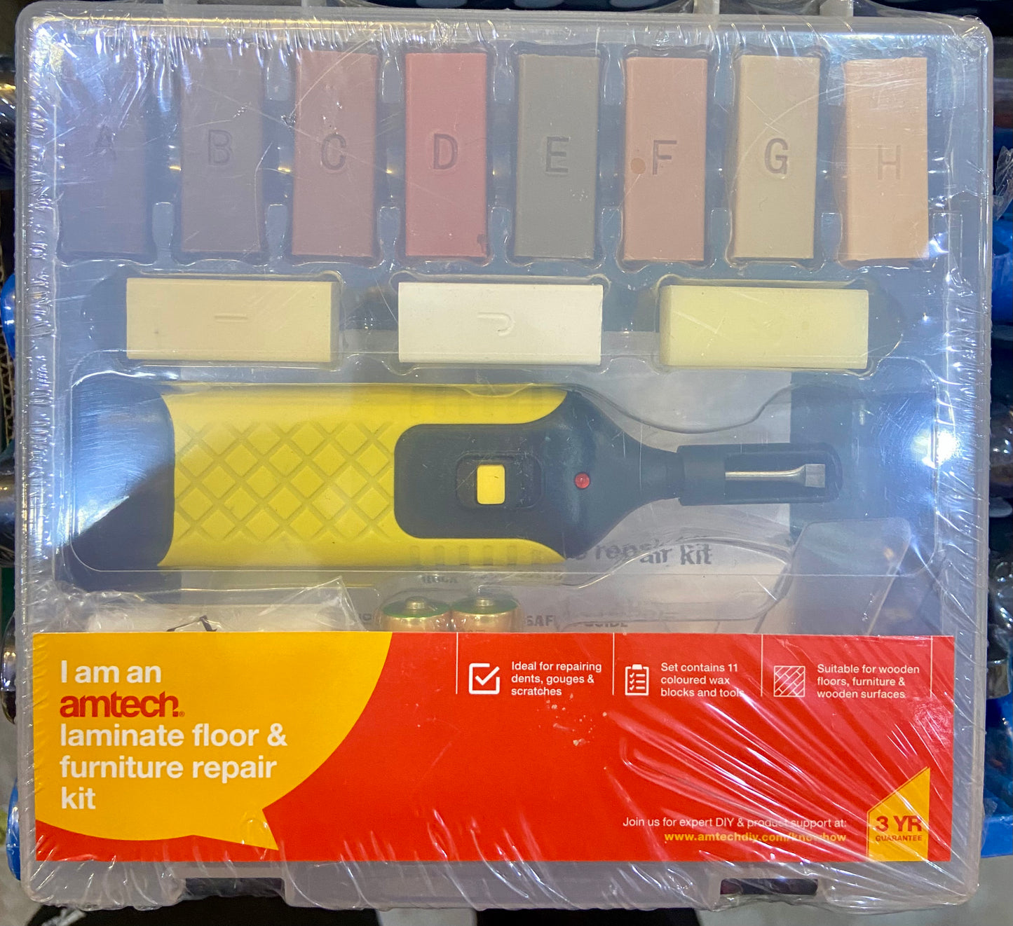 AMTECH LAMINATE FLOOR & FURNITURE REPAIR KIT