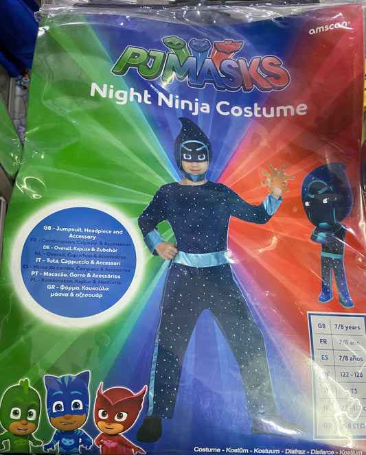 PJMASKS NIGHT NINJA COSTUME