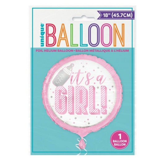 BALLON 18 POUCES « C'EST UNE FILLE »