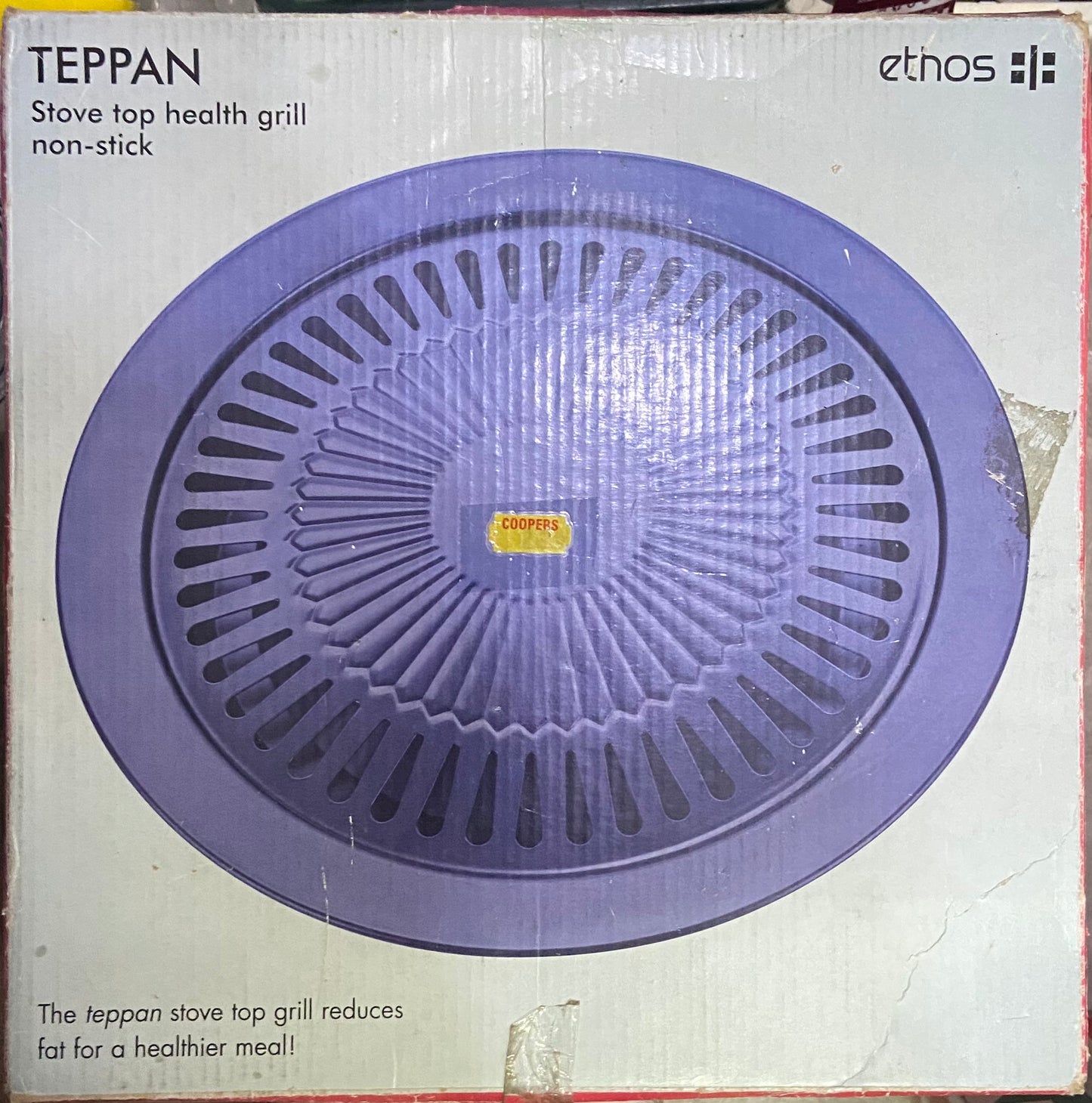 TEPPAN STOVE TOP HEALTH GRILL NON-STICK