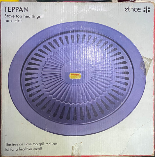 GRIL SANTÉ TEPPAN ANTIADHÉSIF POUR PLAQUE DE CUISSON