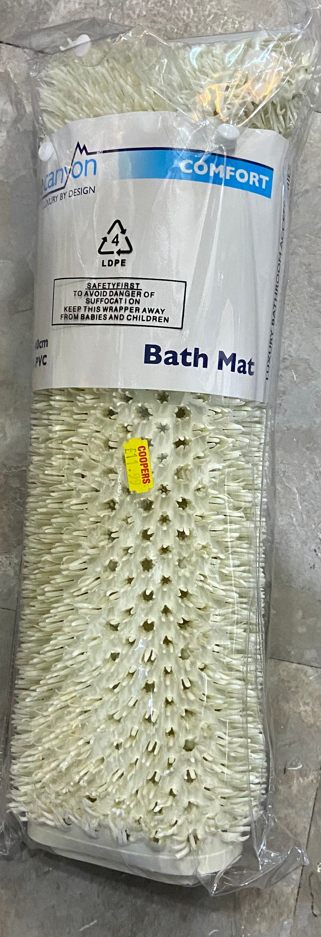BLUECANYON BATH MAT 71 x 40cm