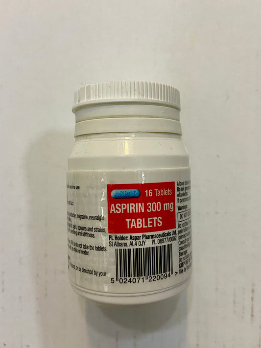 Aspirin 300mg Tablets