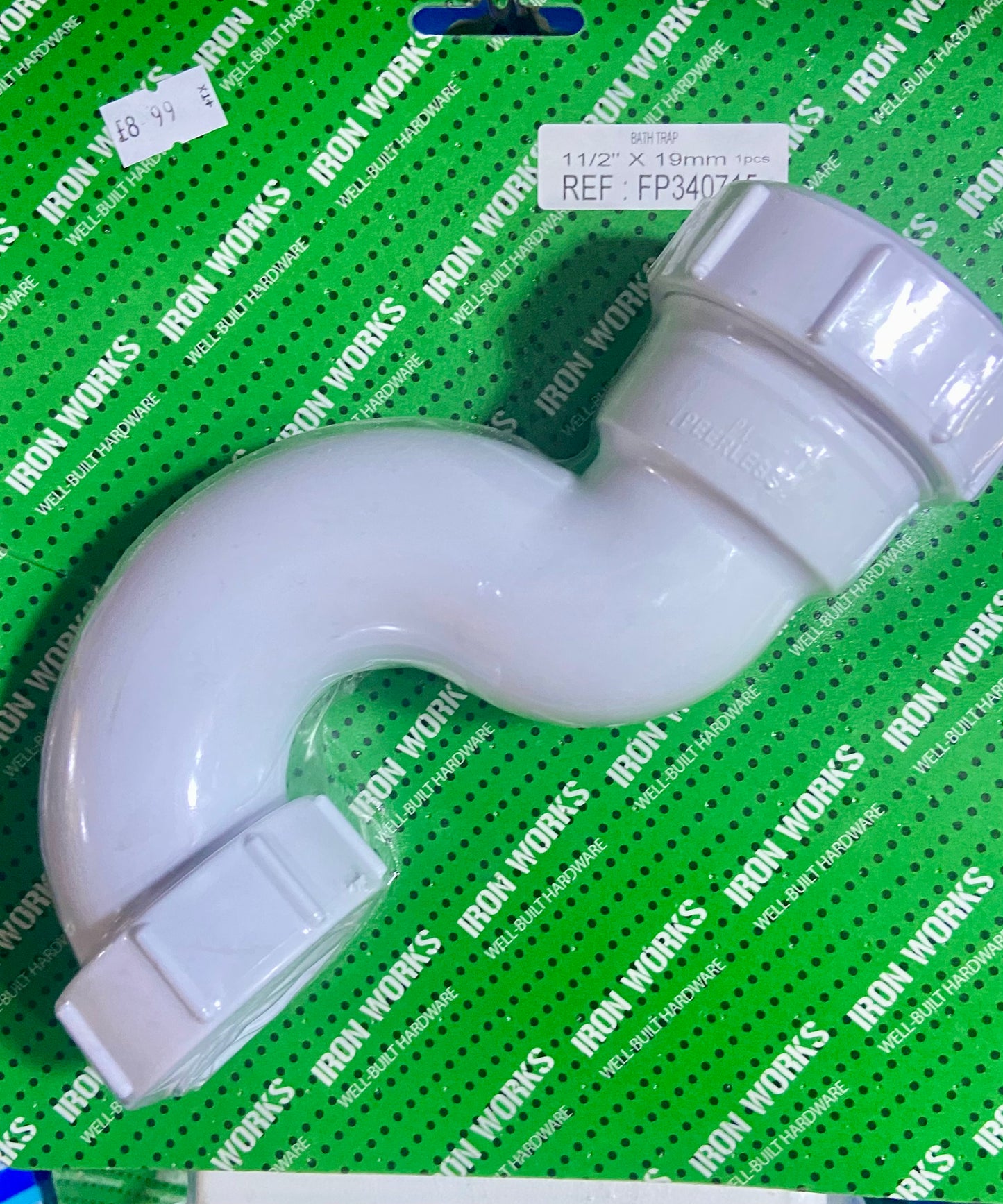 SIPHON DE BAIGNOIRE 1 1/2 po x 19 mm