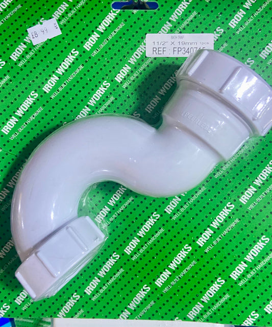 SIPHON DE BAIGNOIRE 1 1/2 po x 19 mm