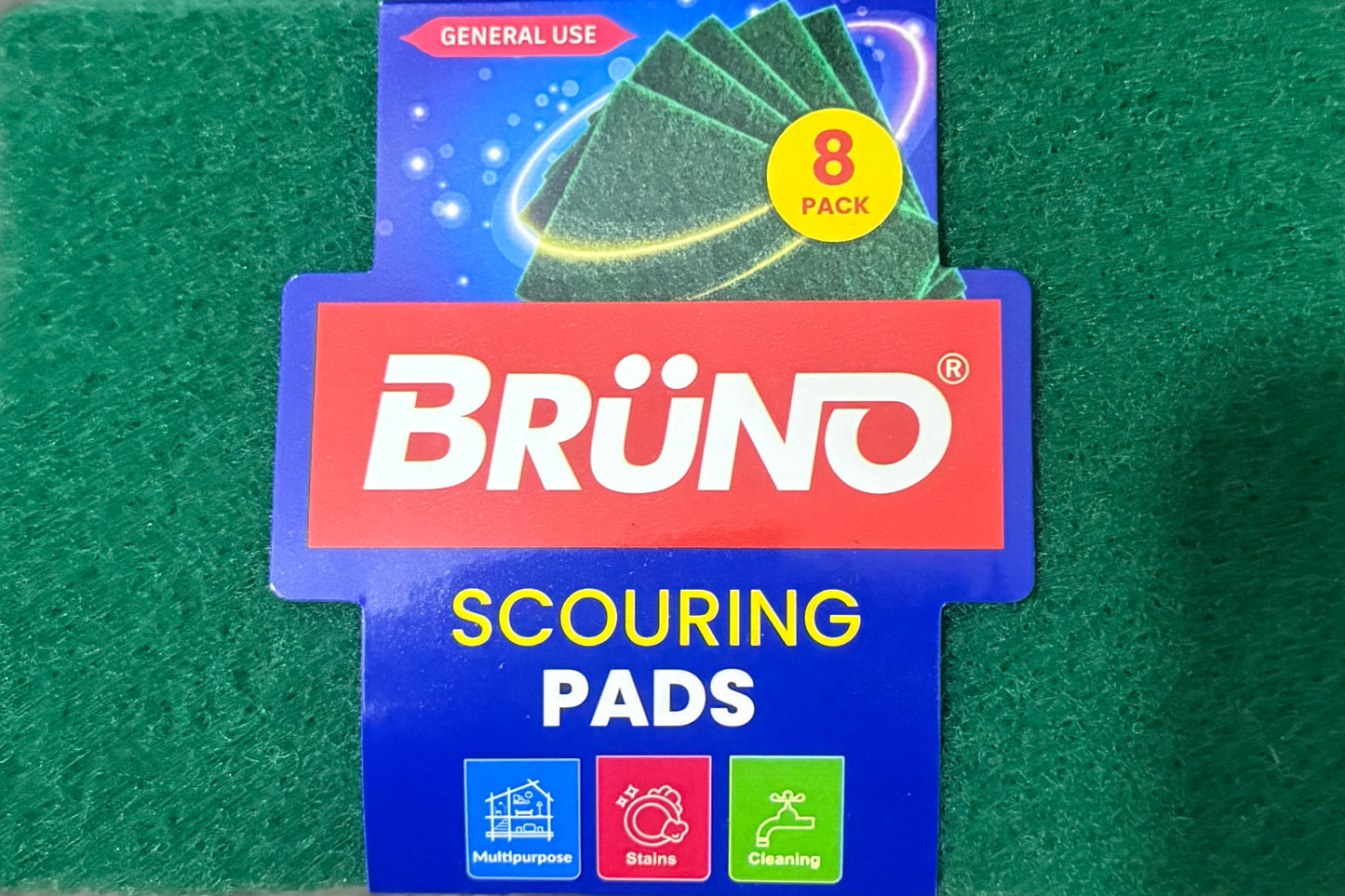 BRÜNO SCOURING PADS 8pcs