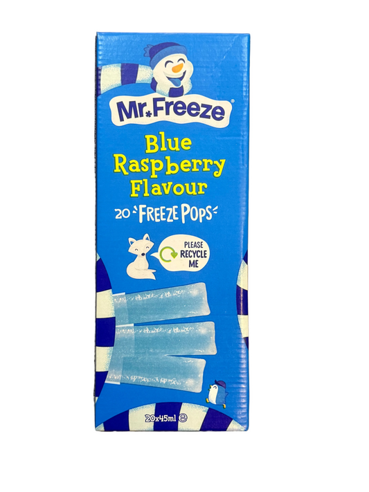 MR FREEZE BLUE RASPBERRY FLAVOUR 20 pops