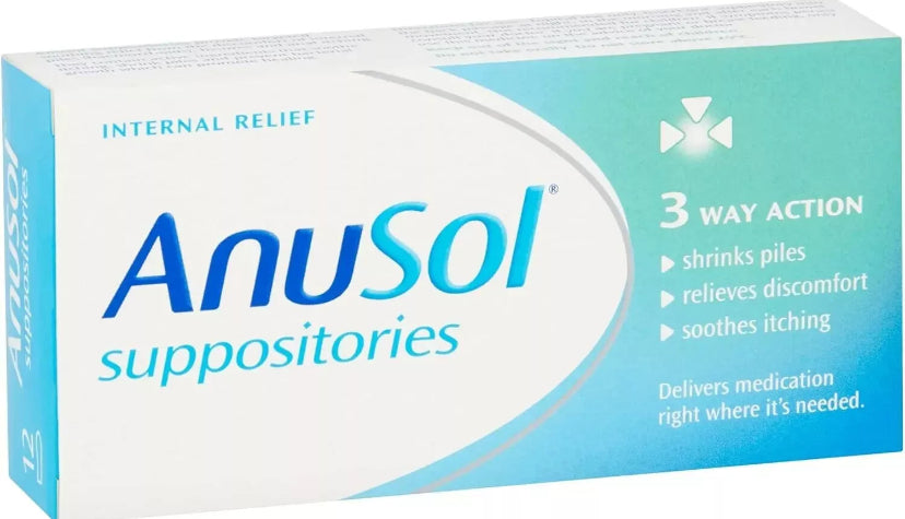 Anusol Haemorrhoid Relief Suppositories – 24s