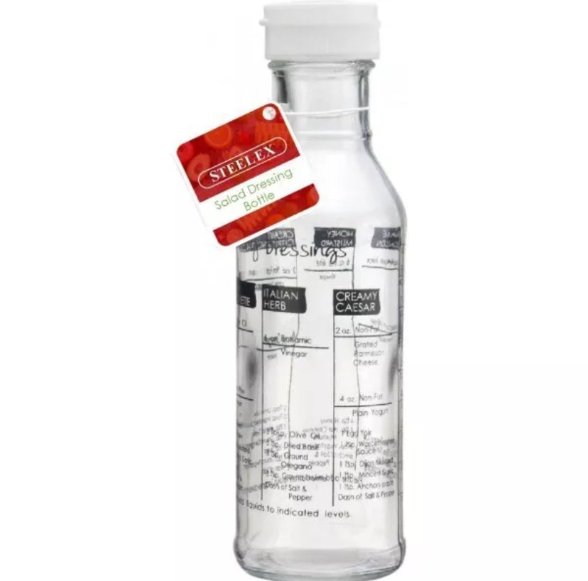 BOUTEILLE EN VERRE POUR SAUCE À SALADE - ST