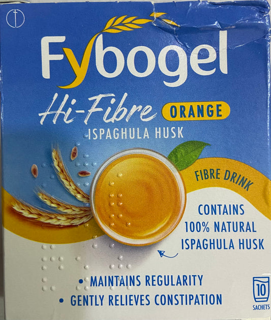 FYBOGEL HAUTE TENEUR EN FIBRES SAVEUR ORANGE