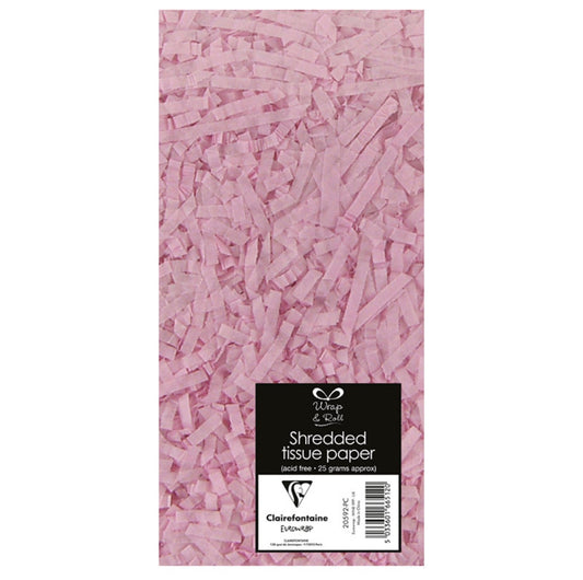 PINK SHREDDED PAPER TISSUE 25g
