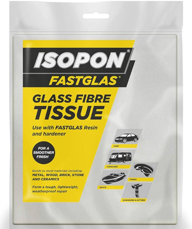 ISOPON FASTGLAS GLAS FIBRE TISSUE