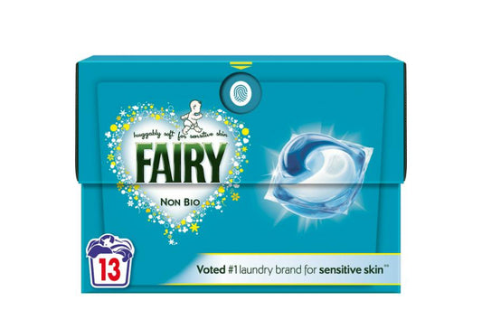 Fairy Non Bio PODS Capsules de Lessive Liquide 13 Lavages