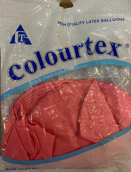 COLOURTEX HIGH QUALITY LATEX BALLOONS LIGHT PINK