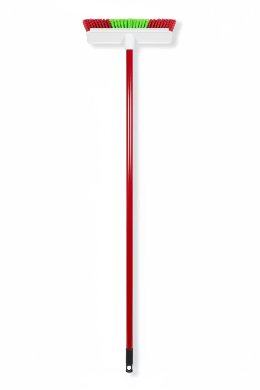 FLOOR BRUSH SOFT 15cm WITH STICK