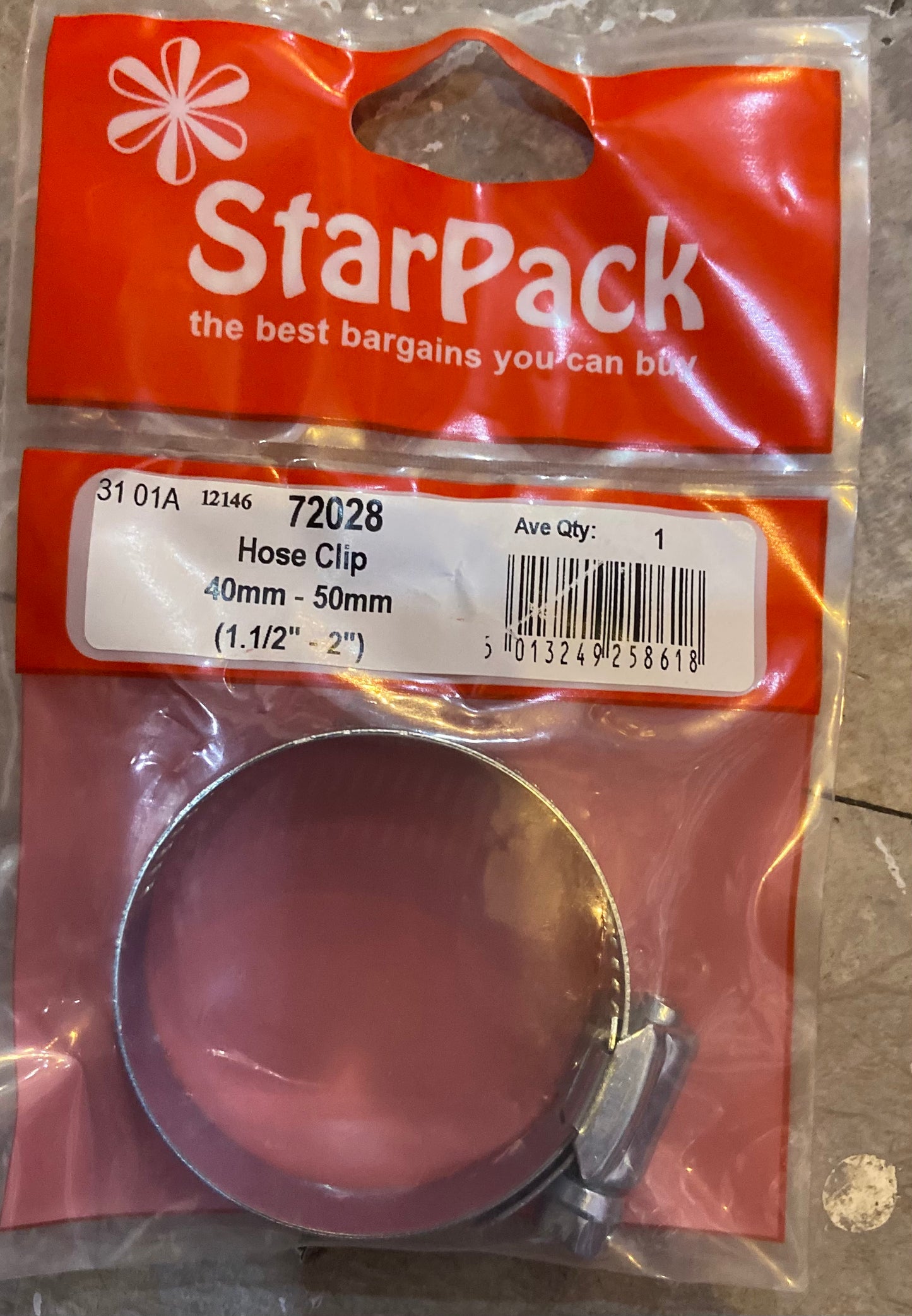 STARPACK HOSE CLIP 40MM-50MM