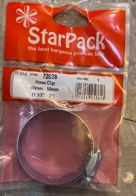 COLLIER DE SERRAGE STARPACK 40MM-50MM