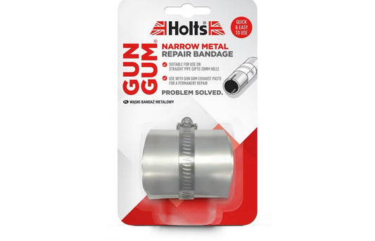 HOLTS GUN GUM NARROW METAL REPAIR BANDAGE