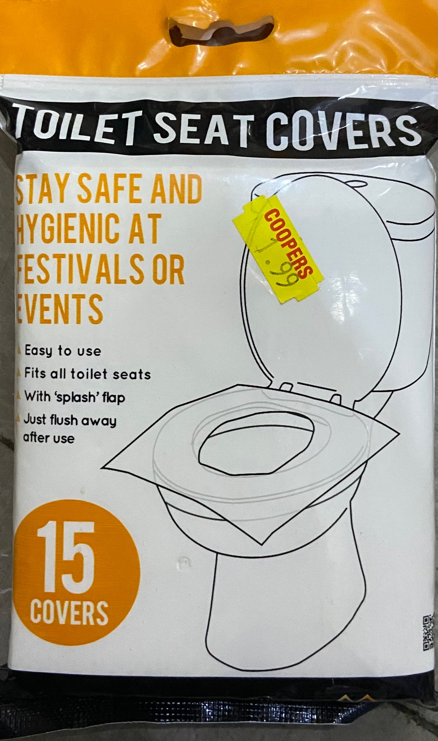 LINGETTES D'ASSISES DE TOILETTE
