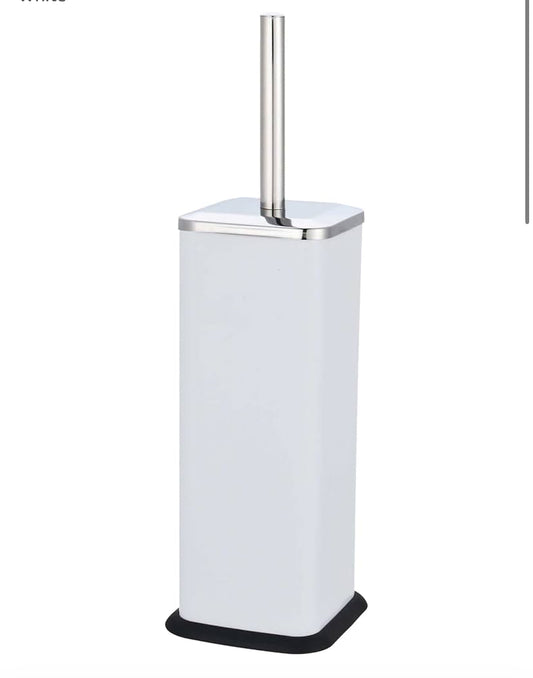 BLUE CANYON TOILET BRUSH & HOLDER WHITE
