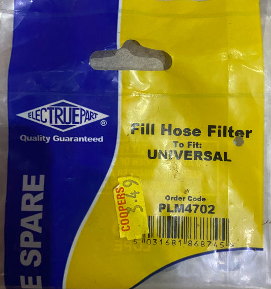 FILTRE UNIVERSEL POUR TUYAU DE REMPLISSAGE