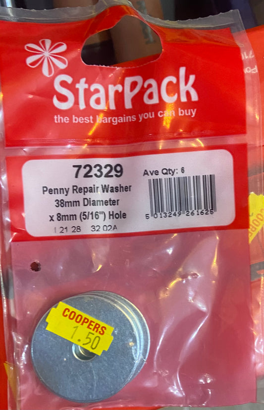 RONDELLE DE RÉPARATION STARPACK PENNY 38MM X 8MM