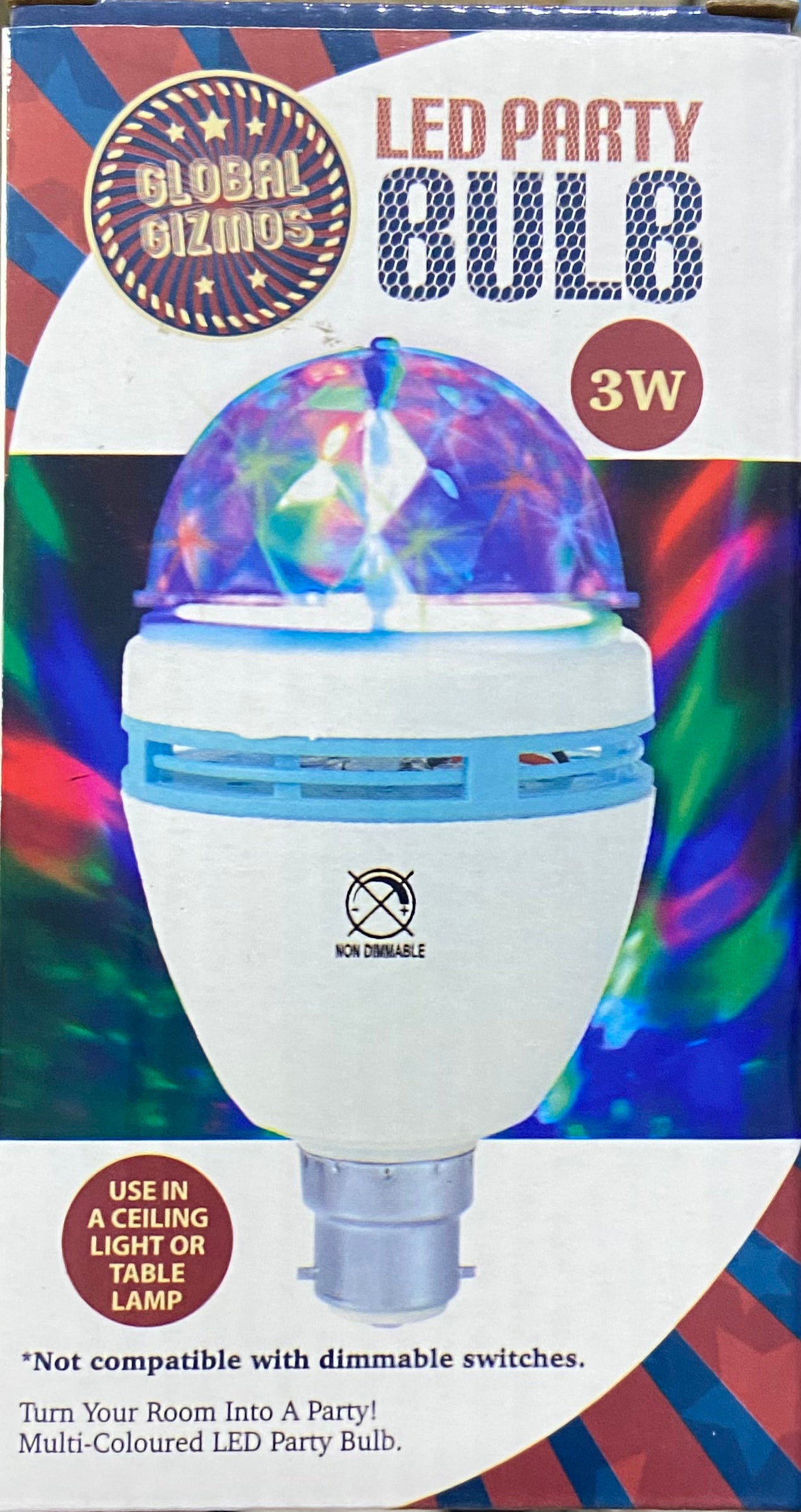 LED PARTY BULB 3w