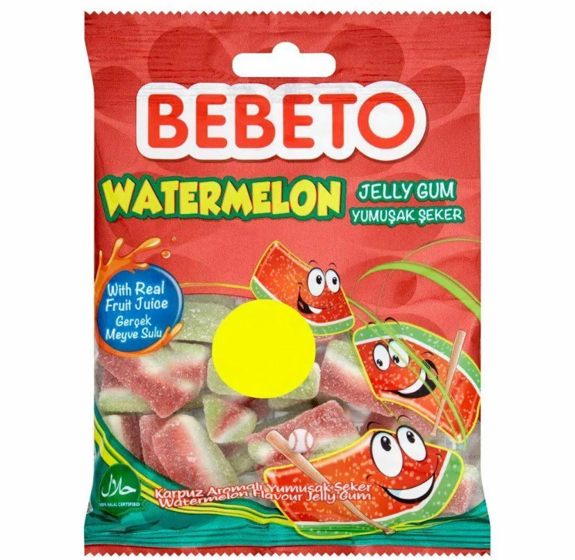 BEBETO WATERMELON WITH FRUIT JUICE 70g
