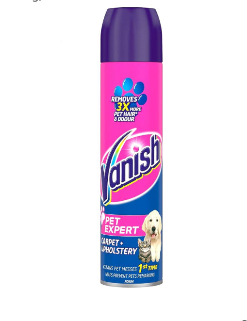 VANISH PET EXPERT CARPET CLEANER + UPHOLSTERY